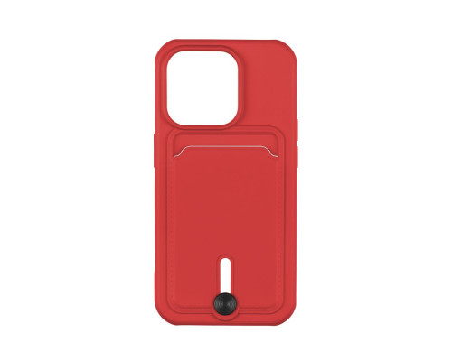 Чохол TPU Colorfull Pocket Card для iPhone 15 Pro Колір 14.Red 2020000358558