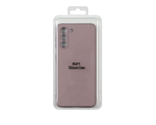 Чохол Silicone Cover Full Camera (A) для Samsung Galaxy S21 Колір 39.Elegant Purple