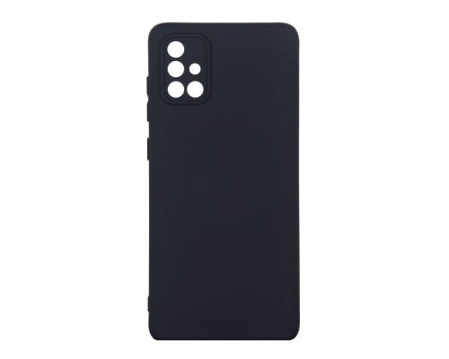 Чохол Silicone Cover Full Camera (A) для Samsung Galaxy A71 (A715) Колір 18.Black