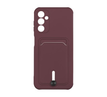 Чохол TPU Colorfull Pocket Card для Samsung Galaxy A14 4G/5G Колір 42.Maroon 2020000358268