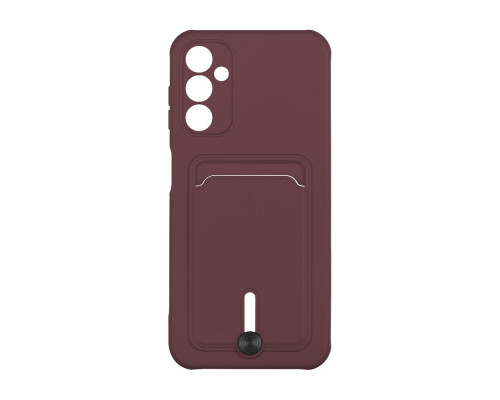 Чохол TPU Colorfull Pocket Card для Samsung Galaxy A14 4G/5G Колір 42.Maroon 2020000358268