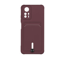 Чохол TPU Colorfull Pocket Card для Xiaomi Redmi Note 12S Колір 42.Maroon 2020000357148