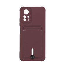 Чохол TPU Colorfull Pocket Card для Xiaomi Redmi Note 12S Колір 42.Maroon 2020000357148