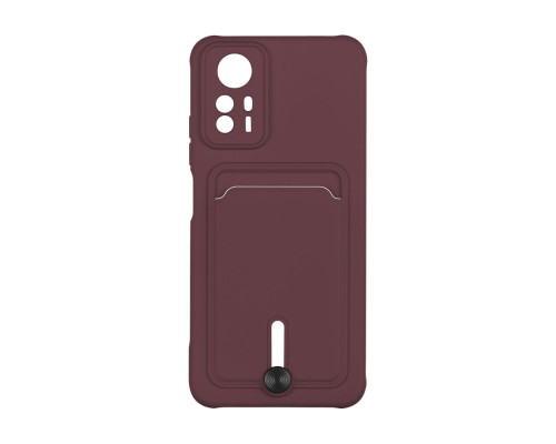 Чохол TPU Colorfull Pocket Card для Xiaomi Redmi Note 12S Колір 42.Maroon 2020000357148