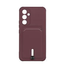 Чохол TPU Colorfull Pocket Card для Samsung Galaxy A54 5G Колір 42.Maroon 2020000358022