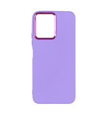 Чохол Silicone Cover Metal frame (AA) для Xiaomi Redmi 12 Колір 39.Elegant purple 2020000365334