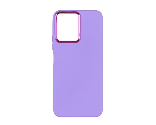 Чохол Silicone Cover Metal frame (AA) для Xiaomi Redmi 12 Колір 39.Elegant purple 2020000365334