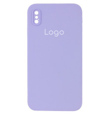 Чохол Silicone Case Square Full Camera для iPhone X/Xs Колір 39.Elegant purple 2020000347842