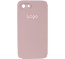 Чохол Silicone Case Square Full Camera для iPhone 7/8/SE 2020 Колір 19.Pink sand 2020000348528