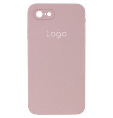 Чохол Silicone Case Square Full Camera для iPhone 7/8/SE 2020 Колір 19.Pink sand 2020000348528