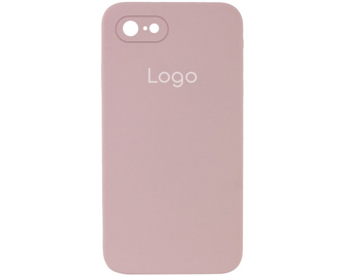 Чохол Silicone Case Square Full Camera для iPhone 7/8/SE 2020 Колір 19.Pink sand 2020000348528