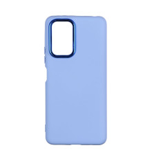 Чохол Silicone Cover Metal frame (AA) для Xiaomi Redmi Note 10 Pro / 10 Pro Max 4G Колір 58.Sky Blue 2020000364672