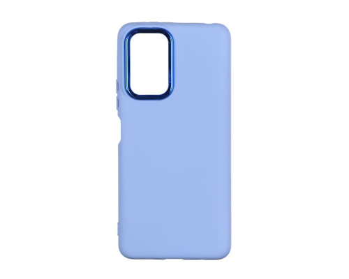 Чохол Silicone Cover Metal frame (AA) для Xiaomi Redmi Note 10 Pro / 10 Pro Max 4G Колір 58.Sky Blue 2020000364672