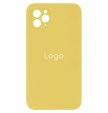 Чохол Silicone Case Square Full Camera для iPhone 11 Pro Max Колір 04, Yellow 2020000281375