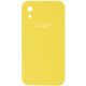 Чохол Silicone Case Square Full Camera для iPhone Xr Колір 60.Crem Yellow 2020000480389 ma31911_3610988