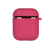 Чохол Silicone Case with microfibra для Airpods 1/2 Колір 38.Shiny pink 2020000367994