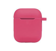 Чохол Silicone Case with hook для Airpods 1/2 Колір 38.Shiny pink 2020000368908