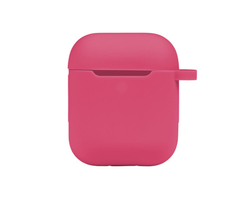 Чохол Silicone Case with hook для Airpods 1/2 Колір 38.Shiny pink 2020000368908