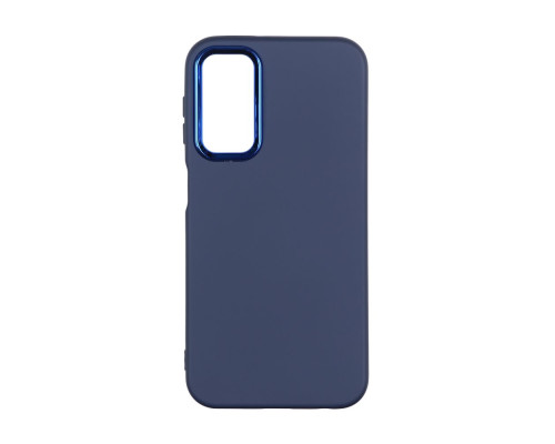 Чохол Silicone Cover Metal frame (AA) для Samsung Galaxy A24 4G (A245) Колір 08.Dark blue 2020000365624