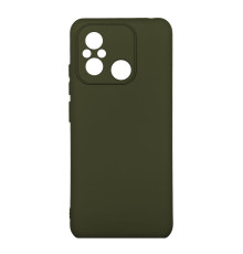 Чохол Silicone Cover Full Camera (A) для Xiaomi Redmi 12C Колір 71.Dark Green 2020000351849