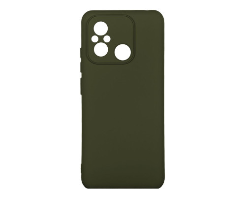 Чохол Silicone Cover Full Camera (A) для Xiaomi Redmi 12C Колір 71.Dark Green 2020000351849