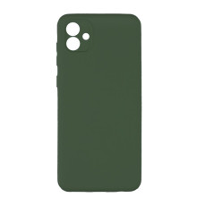 Чохол Silicone Cover Full Camera (A) для Samsung Galaxy A04 (A045) Колір 71.Dark Green 2020000379720