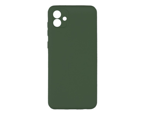 Чохол Silicone Cover Full Camera (A) для Samsung Galaxy A04 (A045) Колір 71.Dark Green 2020000379720