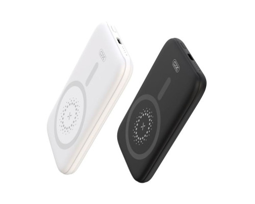 Універсальна Мобільна Батарея Power Bank XO PR153 PD20W Magnetic wireless 15W Type-C 5000mAh Колір Білий 6920680826315 ma34182_3338161