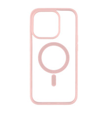 Чохол NEW TPU Color with Magsafe для iPhone 15 Pro Max Колір 14, Pink 2020000390985