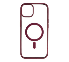 Чохол NEW TPU Color with Magsafe для iPhone 11 Колір 13, Wine Red 2020000390879