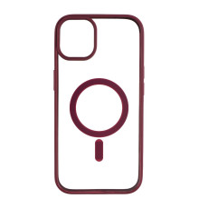 Чохол NEW TPU Color with Magsafe для iPhone 11 Колір 13, Wine Red 2020000390879