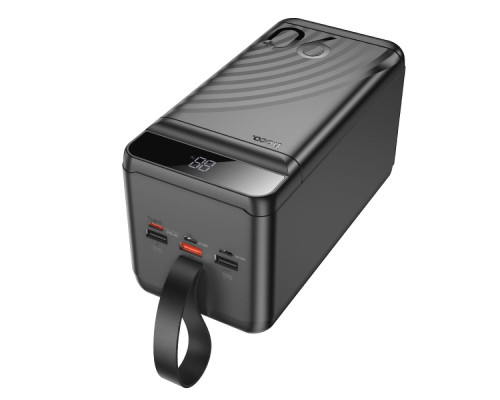 Універсальна Мобільна Батарея Power Bank Hoco J123D Element 22.5W+PD20W with digital display 90000 mAh Колір Чорний 6942007612104 ma35155_3345055