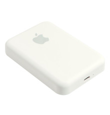 Універсальна Мобільна Батарея Power Bank Apple MagSafe Battery Pack 5000mAh Type-C Logo Колір Бiлий 2020000412137