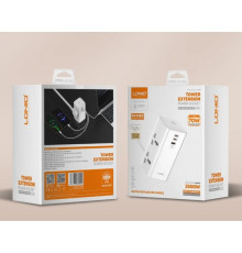 Мережевий Подовжувач LDNIO SC4383 2USB-C/1USB 70W Колір Білий 6933138602294 ma35671_3577462