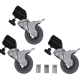 Комплект Коліс для Фотообладнання 22мм (Метал) Колір Чорний 2020000469735 ma36592_3608629