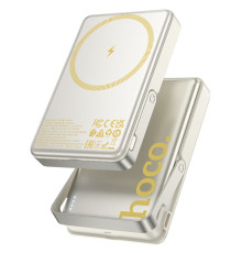 Універсальна Мобільна Батарея Power Bank Hoco Q36A Sunlight PD20W magnetic suction+holder 10000mAh Колір Титаніум 6942007644907 ma36609_3608649