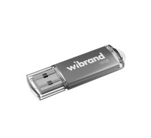 USB флеш-накопичувач Wibrand 16gb Cougar Колір Срібло 4820124230802