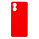 Чехол Silicone Cover Full Camera (A) для Motorola G04 / G04s Колір 14.Red 2020000432388