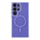 Чохол TPU+PC Magnetic Matte Camera Lens with Magsafe для Samsung Galaxy S25 5G (S931) Колір Purple 2020000470434 ma37134_3610454