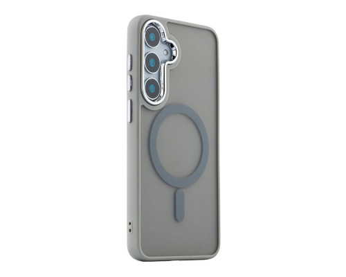 Чохол TPU+PC Space Magnetic Color with Magsafe для Samsung Galaxy S24 5G (S921) Колір Dark Purple 2020000436942 ma35379_3345940