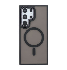 Чохол TPU+PC Space Magnetic Color with Magsafe для Samsung Galaxy S23 Ultra 5G (S918) Колір Black 2020000437048 ma35377_3345918