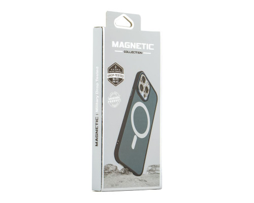 Чохол TPU+PC Space Magnetic Color with Magsafe для Samsung Galaxy S23 Ultra 5G (S918) Колір Black 2020000437048 ma35377_3345918