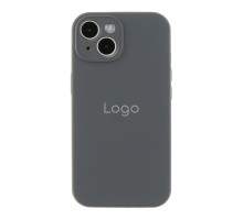 Чохол Silicone Case Full Size with Frame для iPhone 16 15.Dark Grey ma35899_3605621 2020000440611