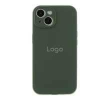 Чохол Silicone Case Full Size with Frame для iPhone 16 71.Cyprus Green ma35899_3605647 2020000440444