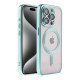 Чохол TPU Metallic Chrome Full Camera with Magsafe для iPhone 16 Pro Max Колір Chrome Green 2020000451174 ma36191_3606948