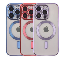 Чохол TPU Metallic Full Camera with Magsafe для iPhone 16 Pro Silver ma36187_3606916 2020000457404