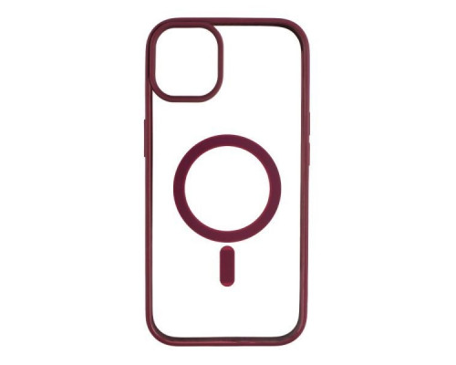Чохол NEW TPU Color with Magsafe для iPhone 16 Колір Wine Red 2020000457763 ma36457_3608274