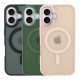 Чохол TPU+PC Goldencis Matte with MagSafe для iPhone 16 Колір Dark Green 2020000444916