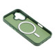 Чохол TPU+PC Goldencis Matte with MagSafe для iPhone 16 Колір Dark Green 2020000444916