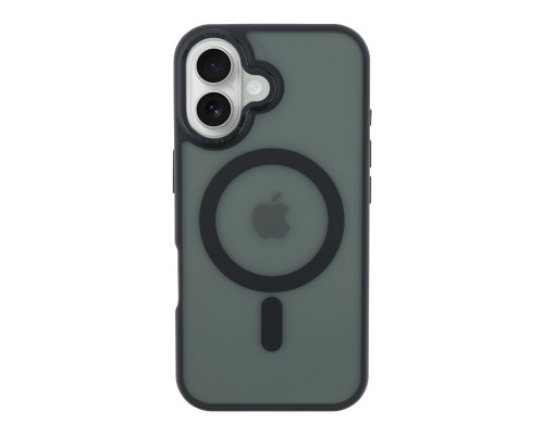 Чохол TPU+PC Goldencis Matte with MagSafe для iPhone 16 Колір Dark Green 2020000444916